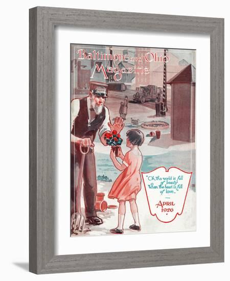 The World Is Filled with Beauty-Charles H. Dickson-Framed Giclee Print