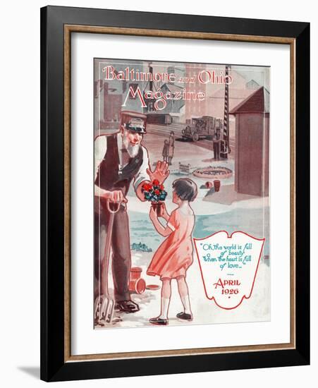 The World Is Filled with Beauty-Charles H. Dickson-Framed Giclee Print