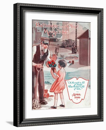 The World Is Filled with Beauty-Charles H. Dickson-Framed Giclee Print