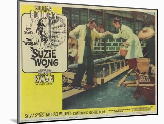 The World of Suzie Wong, 1960-null-Mounted Art Print