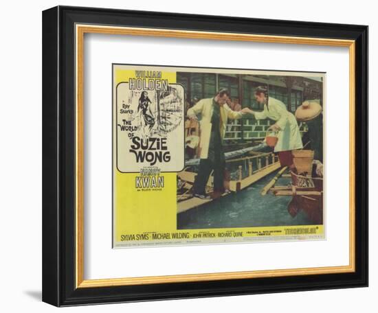 The World of Suzie Wong, 1960-null-Framed Premium Giclee Print