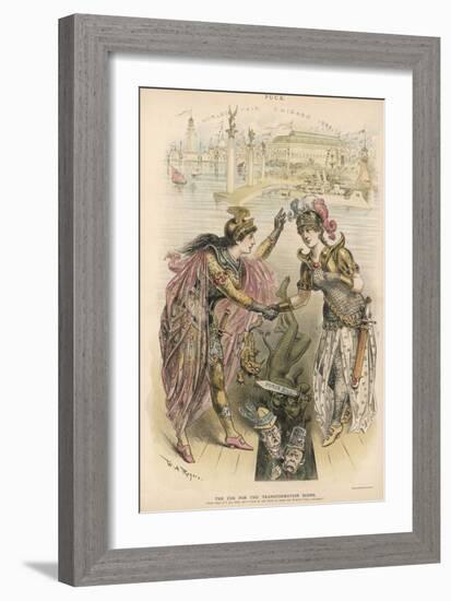 The World's Columbian Exposition-W A Rogers-Framed Art Print