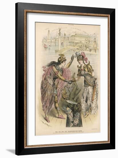 The World's Columbian Exposition-W A Rogers-Framed Art Print