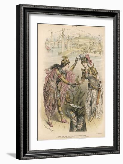 The World's Columbian Exposition-W A Rogers-Framed Art Print