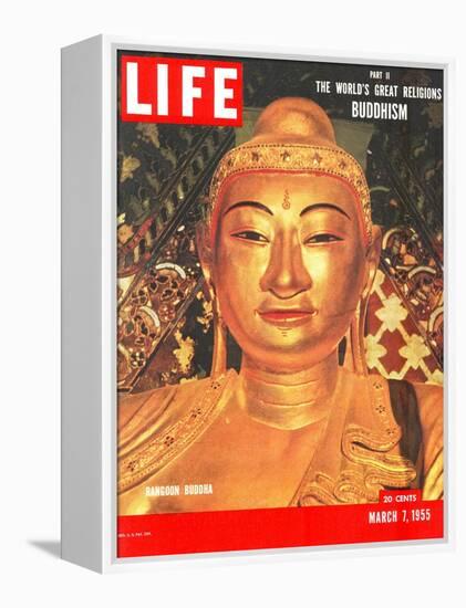 The World's Great Religions: Buddhism, March 7, 1955-Howard Sochurek-Framed Premier Image Canvas