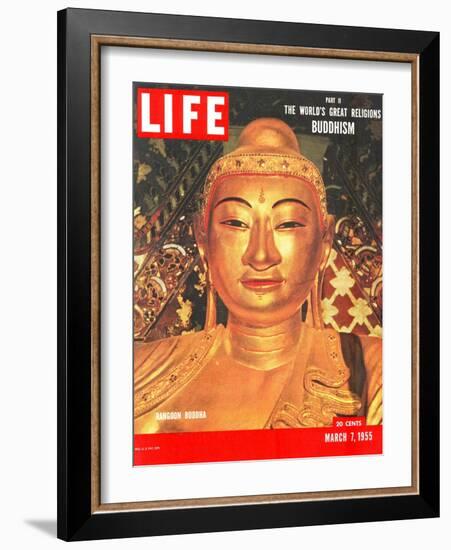 The World's Great Religions: Buddhism, March 7, 1955-Howard Sochurek-Framed Photographic Print