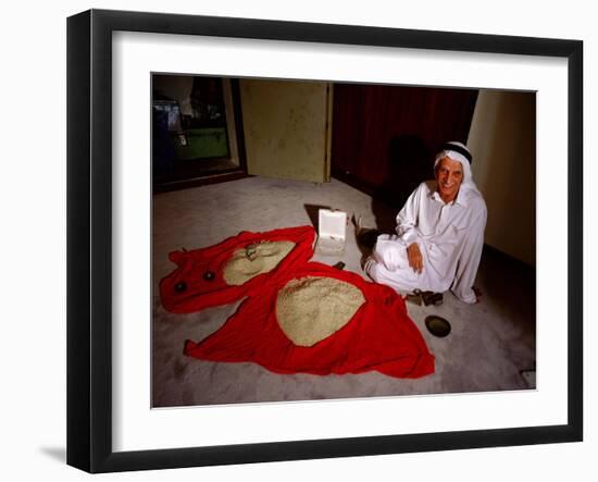 The world's largest pearl collection, Dubai-Werner Forman-Framed Giclee Print