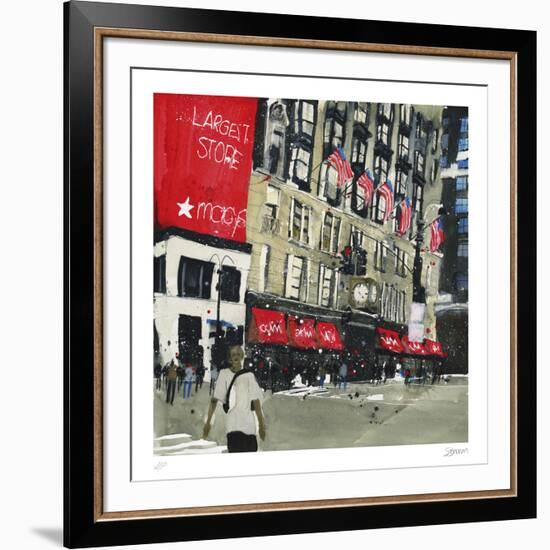 The World's Largest Store, New York-Susan Brown-Framed Collectable Print