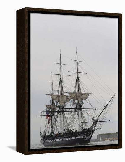 The World's Oldest Commissioned Warship, USS Constitution-Stocktrek Images-Framed Premier Image Canvas