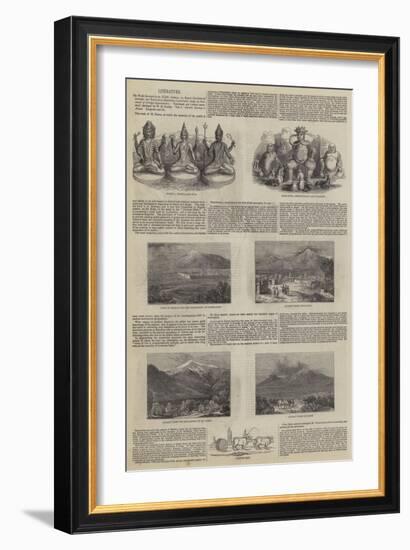 The World Surveyed in the Xixth Century-null-Framed Giclee Print