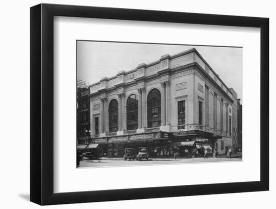 The World Theater, Omaha, Nebraska, 1925-null-Framed Photographic Print