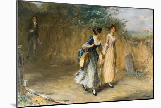 The World Went Very Well Then, 1890 (Oil on Canvas)-John Pettie-Mounted Giclee Print