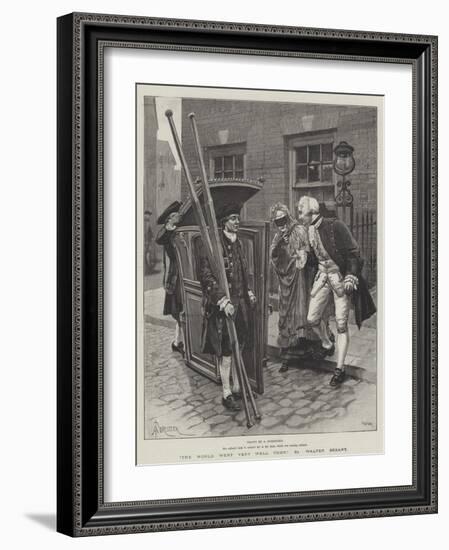 The World Went Very Well Then-Amedee Forestier-Framed Giclee Print