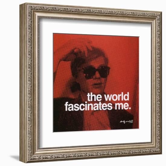 The World-null-Framed Art Print