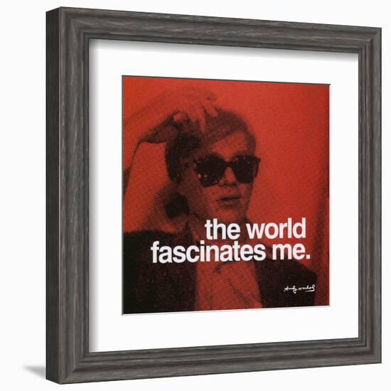 The World-null-Framed Art Print