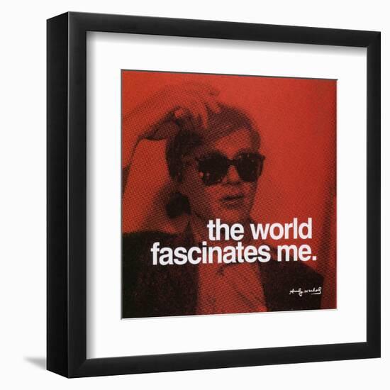 The World--Framed Art Print