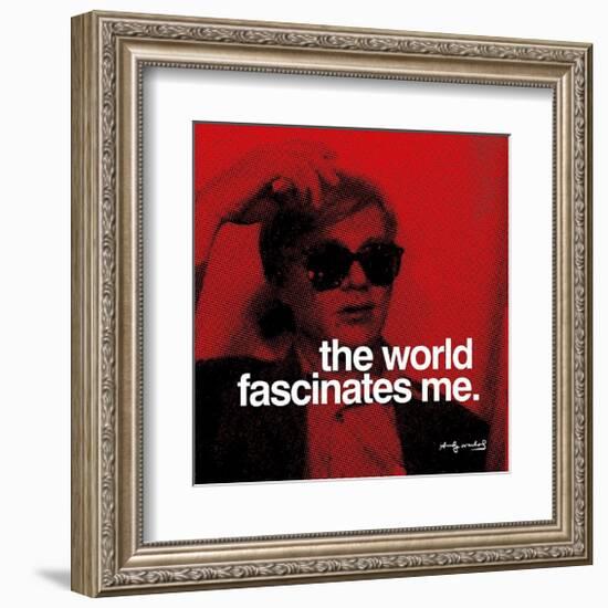 The World-null-Framed Giclee Print