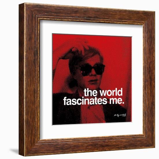 The World-null-Framed Giclee Print