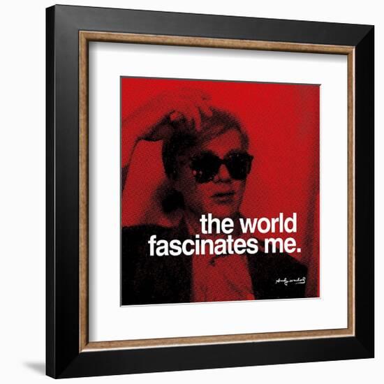 The World-null-Framed Giclee Print