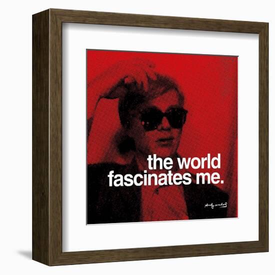 The World-null-Framed Giclee Print