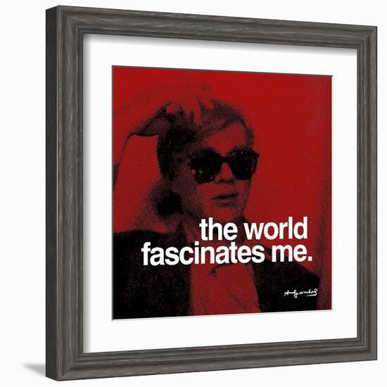 The World-null-Framed Art Print