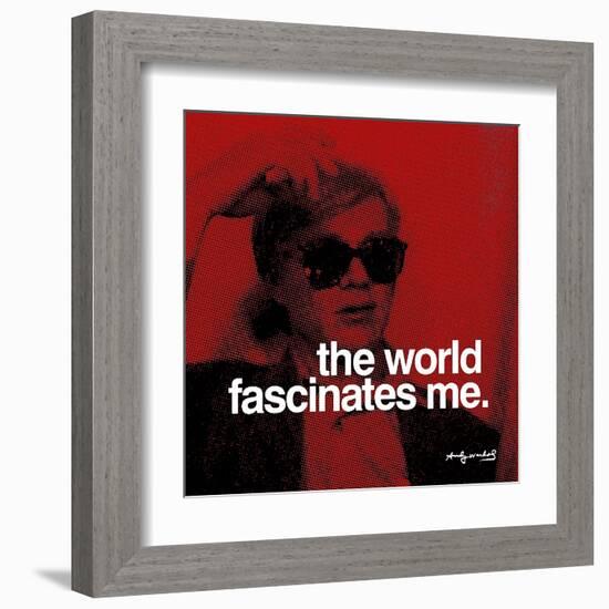 The World-null-Framed Art Print