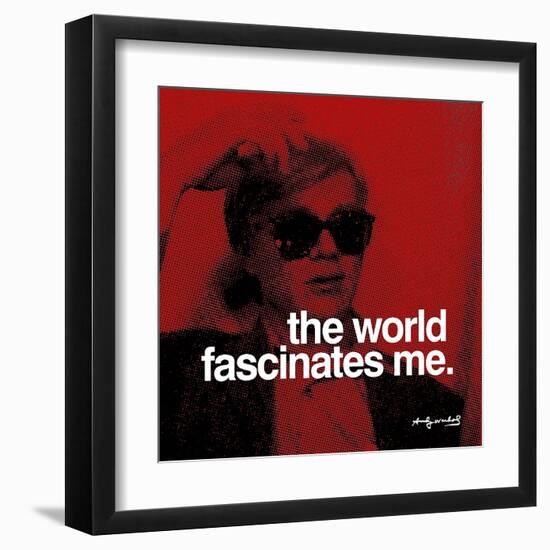 The World-null-Framed Art Print