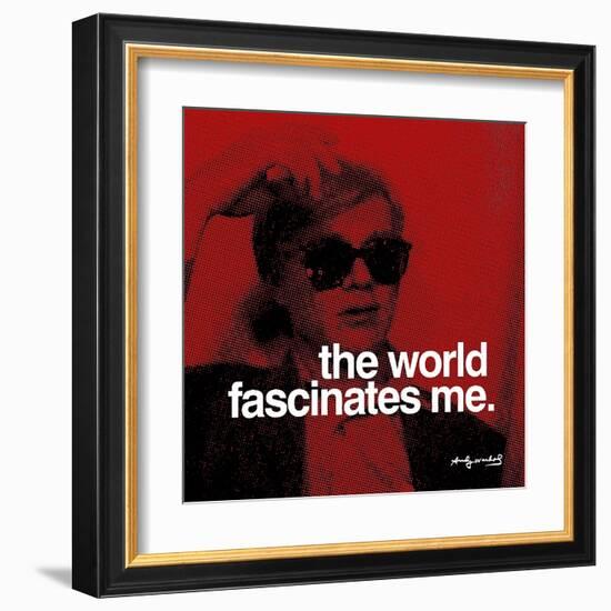 The World-null-Framed Art Print