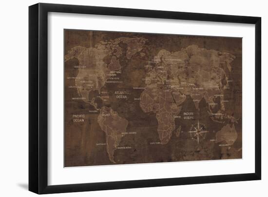 The World-Luke Wilson-Framed Art Print