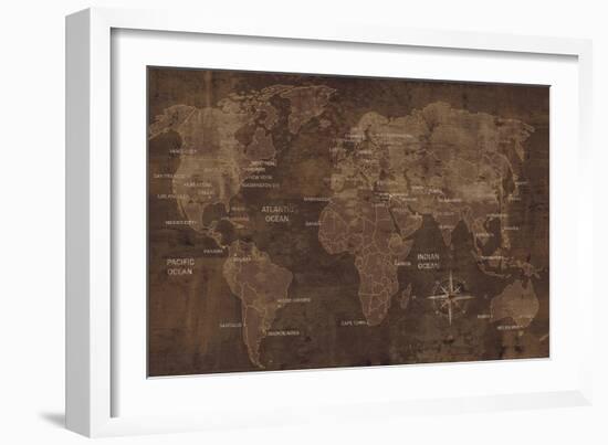 The World-Luke Wilson-Framed Art Print