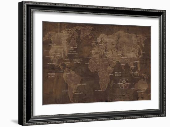 The World-Luke Wilson-Framed Art Print