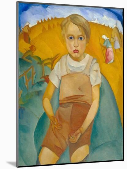 The Worldling, 1920-Boris Dmitryevich Grigoriev-Mounted Giclee Print