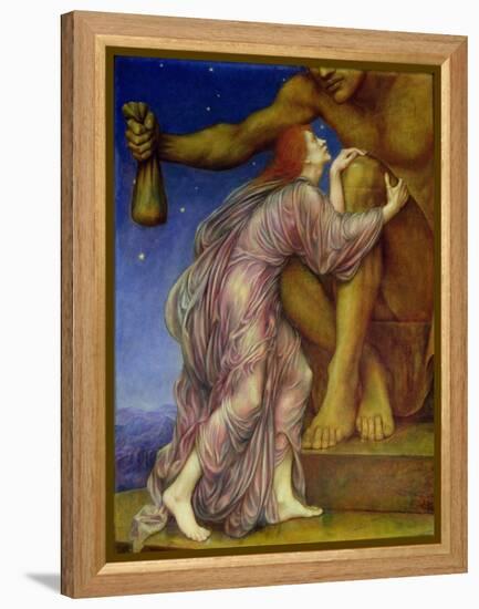 The Worship of Mammon, 1909-Evelyn De Morgan-Framed Premier Image Canvas