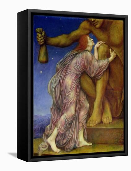 The Worship of Mammon, 1909-Evelyn De Morgan-Framed Premier Image Canvas