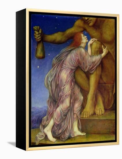 The Worship of Mammon, 1909-Evelyn De Morgan-Framed Premier Image Canvas