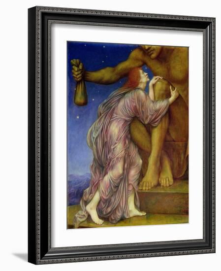 The Worship of Mammon, 1909-Evelyn De Morgan-Framed Giclee Print