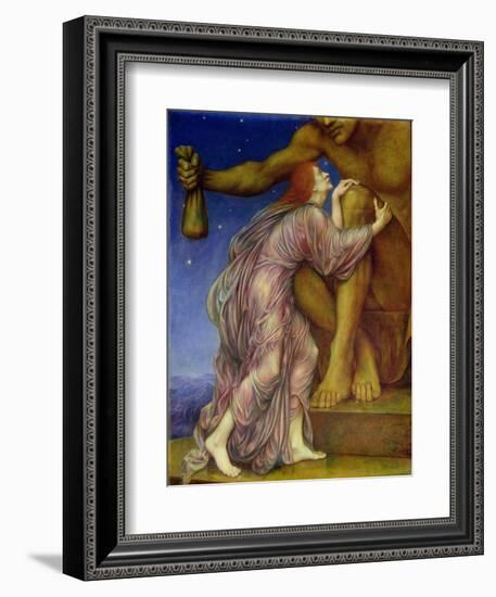 The Worship of Mammon, 1909-Evelyn De Morgan-Framed Giclee Print