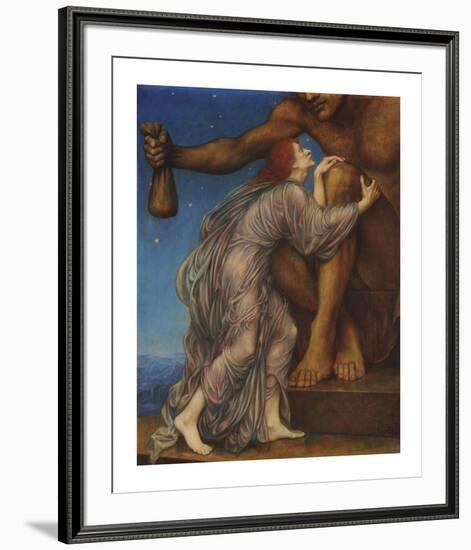 The Worship of Mammon-Evelyn De Morgan-Framed Premium Giclee Print