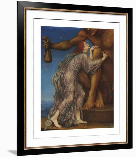 The Worship of Mammon-Evelyn De Morgan-Framed Premium Giclee Print