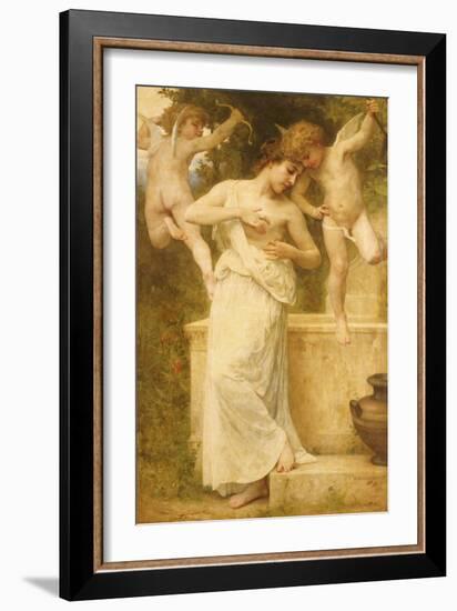 The Wound of Love, 1897-William Adolphe Bouguereau-Framed Giclee Print