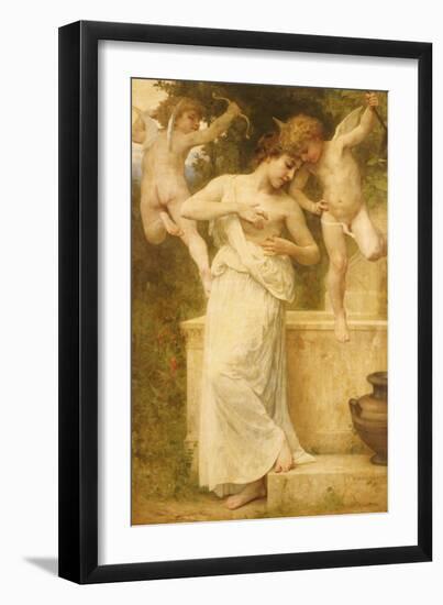 The Wound of Love, 1897-William Adolphe Bouguereau-Framed Giclee Print