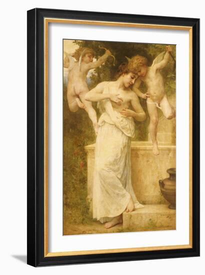 The Wound of Love, 1897-William Adolphe Bouguereau-Framed Giclee Print