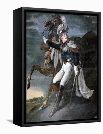 The Wounded Cuirassier, 1893-Theodore Gericault-Framed Premier Image Canvas