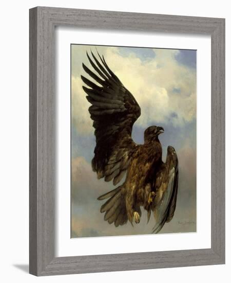 The Wounded Eagle, c.1870-Rosa Bonheur-Framed Giclee Print