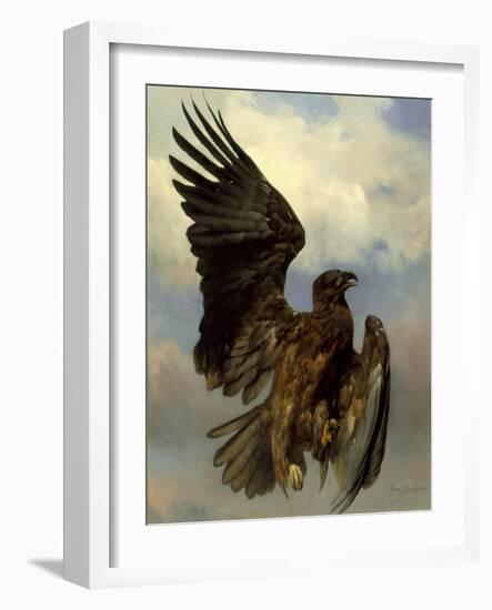 The Wounded Eagle, c.1870-Rosa Bonheur-Framed Giclee Print