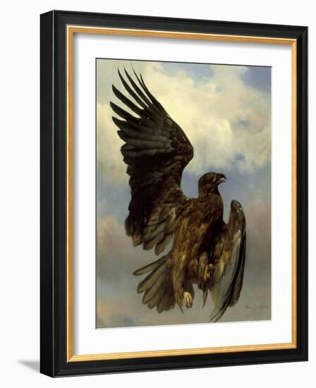 The Wounded Eagle, c.1870-Rosa Bonheur-Framed Giclee Print