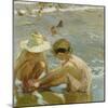 The Wounded Foot, 1909-Joaquin Sorolla y Bastida-Mounted Art Print