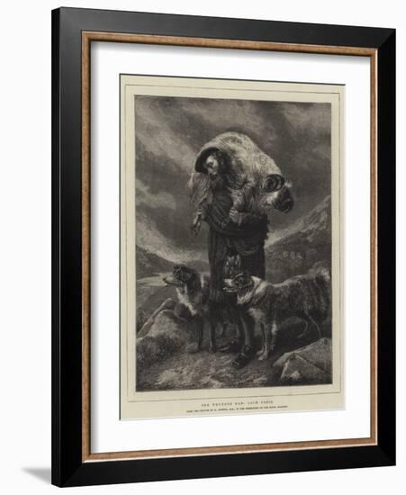 The Wounded Ram, Loch Freig-Richard Ansdell-Framed Giclee Print