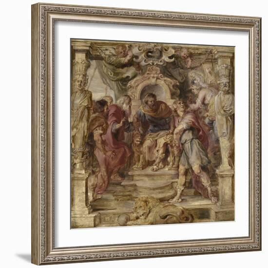 The Wrath of Achilles, 1630-1635-Peter Paul Rubens-Framed Giclee Print