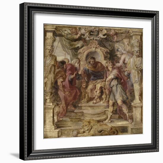 The Wrath of Achilles, 1630-1635-Peter Paul Rubens-Framed Giclee Print